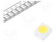 LED; SMD; 3528,PLCC2; white neutral; 3500÷5300mcd; 3950-4600K; 70 REFOND