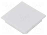 Cap for LED profiles; grey; 2pcs; ABS; VARIO30-08 TOPMET