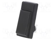 Safety switch: enabling switch; HE3B; DPDT; IP65; plastic; black IDEC
