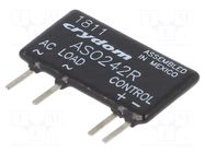 Relay: solid state; Ucntrl: 4÷10VDC; 2A; 12÷280VAC; ASO; 1-phase SENSATA / CRYDOM