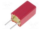 Capacitor: polyester; 470nF; 40VAC; 63VDC; 2.5mm; ±10%; 4.6x7x4.6mm WIMA