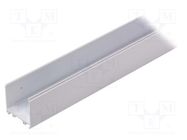 Profiles for LED modules; white; L: 1m; VARIO30-08; aluminium TOPMET