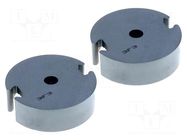 Core: ferrite; P; 3F3; 7350nH; 10700mm3; 202mm2; A: 26.2mm; B: 4.9mm FERROXCUBE