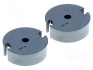 Core: ferrite; P; 3F3; 7350nH; 10700mm3; 202mm2; A: 26.2mm; B: 4.9mm FERROXCUBE