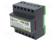 Transformer: mains; 63VA; 230VAC; 12V; Leads: terminal block; IP30 BREVE TUFVASSONS