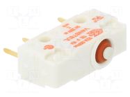 Microswitch SNAP ACTION; 5A/250VAC; without lever; SPDT; ON-(ON) SAIA-BURGESS