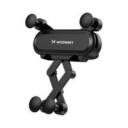 Wozinsky car phone holder gravity for ventilation grille black (WCH-05), Wozinsky
