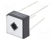 Bridge rectifier: single-phase; Urmax: 600V; If: 10A; Ifsm: 200A NTE Electronics