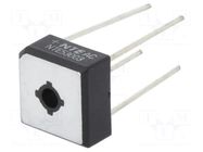 Bridge rectifier: single-phase; Urmax: 800V; If: 10A; Ifsm: 200A NTE Electronics