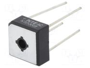 Bridge rectifier: single-phase; Urmax: 800V; If: 10A; Ifsm: 200A NTE Electronics
