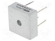 Bridge rectifier: single-phase; Urmax: 400V; If: 25A; Ifsm: 400A NTE Electronics