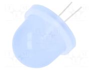 LED; blue; 16mm; 140÷500mcd; Front: convex; 2.9÷3VDC; No.of term: 2 POLAM-ELTA