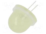 LED; yellow; 16mm; blinking; 2700÷3000mcd; 5÷15VDC; 20mA POLAM-ELTA