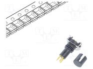 Connector: M8; male; PIN: 4; vertical; on PCBs; socket; 3A; 30V AMPHENOL LTW