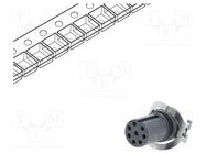 Socket; M12; PIN: 8; female; A code-DeviceNet / CANopen; on PCBs AMPHENOL LTW