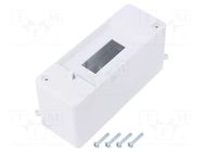 Enclosure: for modular components; IP20; white; No.of mod: 2; MINI ELEKTRO-PLAST NASIELSK