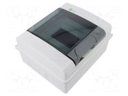 Enclosure: for modular components; IP65; light grey; No.of mod: 6 ELEKTRO-PLAST NASIELSK
