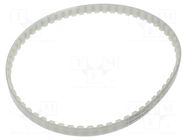 Timing belt; AT10; W: 12mm; H: 5mm; Lw: 600mm; Tooth height: 2.5mm OPTIBELT