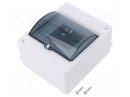 Enclosure: for modular components; IP20; white; No.of mod: 5; MINI ELEKTRO-PLAST NASIELSK