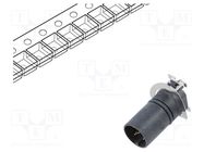 Socket; M12; PIN: 5; male; A code-DeviceNet / CANopen; on PCBs; SMT AMPHENOL LTW