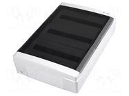 Enclosure: for modular components; IP65; light grey; ABS; 400V ELEKTRO-PLAST NASIELSK