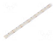 LED tape; white warm; 2216; LED/m: 280; 10mm; white PCB; IP20; 16W/m WISVA OPTOELECTRONICS