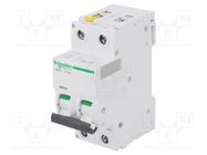 Circuit breaker; 400VAC; Inom: 1A; Poles: 1+N; Charact: C; 10kA; IP20 SCHNEIDER ELECTRIC