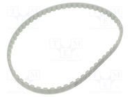 Timing belt; AT10; W: 10mm; H: 5mm; Lw: 580mm; Tooth height: 2.5mm OPTIBELT