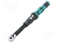 Wrench; torque; 290mm; 2.5÷25Nm; Mounting: 1/4"; Click-Torque A 5 WERA