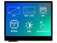 Display: TFT; 3.5"; 320x240; Illumin: LED; Dim: 76.9x63.9x7.9mm Riverdi