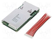 PCB protection; Li-Ion; 120x65x15mm; 40A; 48.1VDC DALY