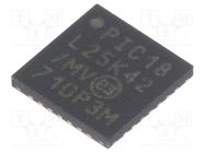 IC: PIC microcontroller; 32kB; 64MHz; 1.8÷3.6VDC; SMD; UQFN28; tube MICROCHIP TECHNOLOGY