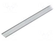 Profiles for LED modules; natural; L: 1m; FIX16; aluminium TOPMET