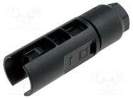 Connector: solar; male; 4mm2; with contacts; crimped; SOLARLOK 