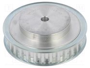 Belt pulley; T10; W: 16mm; whell width: 31mm; Ø: 100mm; aluminium 