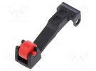 Lever with roller; DC series; Colour: black; DC ZF