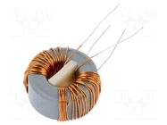 Inductor: wire; THT; 10mH; 230VAC; 1A; 120mΩ; 12x7mm; -20÷50%; 10kHz FERYSTER