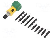 Kit: screwdrivers; hex key,Phillips,slot; Holder length: 95mm ENGINEER