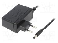 Power supply: switching; mains,plug; 9VDC; 5.5A; 49.5W; Plug: EU MEAN WELL