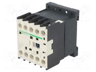 Contactor: 3-pole; NO x3; Auxiliary contacts: NO; 24VAC; 16A; 690V SCHNEIDER ELECTRIC