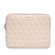 Guess Quilted cover for a 13&quot; laptop - pink, Guess