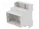 Enclosure: for DIN rail mounting; Y: 90mm; X: 71.2mm; Z: 68mm; PPO ITALTRONIC