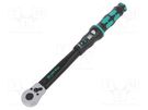 Wrench; torque; 405mm; 20÷100Nm; Mounting: 3/8" WERA