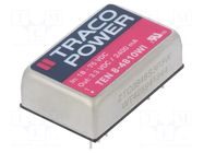 Converter: DC/DC; 8W; Uin: 18÷75VDC; Uout: 3.3VDC; Iout: 2400mA; THT TRACO POWER