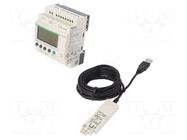 Starter kit; Zelio Logic; for DIN rail mounting; -20÷40°C; 24VDC SCHNEIDER ELECTRIC