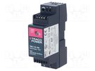 Power supply: switched-mode; for DIN rail; 12W; 5VDC; 2.4A; OUT: 1 TRACO POWER