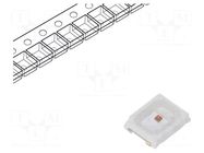 LED; SMD; 2835,PLCC2; yellow; 5÷8lm; 2.8x3.5x0.8mm; 120°; 60mA REFOND