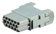 HEAVY DUTY INSERT, RCPT, 17POS, 14AWG