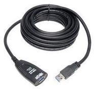 USB CABLE, 3.0 TYPE A PLUG-RCPT, 16FT