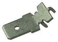 TERMINAL, MALE DISCONNECT, 0.25IN, THOUGH HOLE